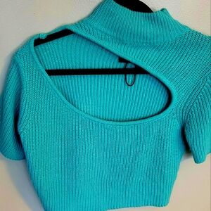 Crop sweater